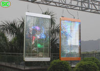 P10窓、75%の透明物のための屋外の透明な導かれたカーテン スクリーン