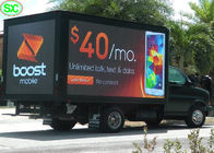 P5 RGBのビデオ移動式トラックのLED表示、LEDスクリーン3G WIFIを広告するトラック