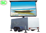取付けられた広告のトレーラーTVのトラックは屋外の使用のためのスクリーンの印P4を導きました