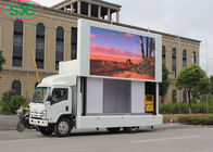 フル カラー500cd/m2明るさを広告するHdの防水移動式導かれたトラック