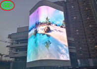高リゾリューション6mmピクセル屋外の多媒体のLEDスクリーンP6を広告するフル カラーの高い明るさの防水カーブ