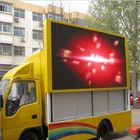 高い明るさトラックによって取付けられるLEDスクリーンのフル カラーの管の破片のビデオ・ディスプレイ機能