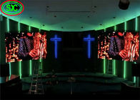 教会HD背景P3.91 4x3mの段階LEDスクリーン