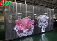 透明なLEDスクリーン屋内フル カラーsmd1921 p3.91-7.81mmの屋内透明なガラスは板を導いたパネルを導いた