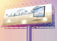 デジタル屋外の掲示板はビデオ フル カラーP8大きい広告のLED表示スクリーンを取付けた