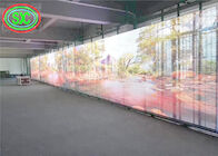 スーパー マーケットの透明なガラスは広告のための表示1R1G1B G3.91-7.8125を導いた