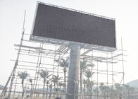 コラムが付いているLEDの掲示板を広告する大きい屋外のフル カラーの鉄骨フレームP6 P8 P10