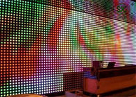 広告媒体 P25 のカーテンの LED 表示は、346 高い定義 LED スクリーンを浸します