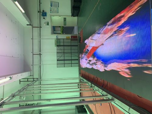 についての最新の会社ニュース SCXK LEDの床P3.91 500x1000mm