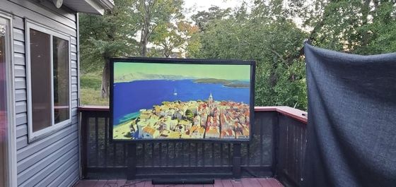 お買い得 屋外の防水P8 960x960mmは家の広告からビデオ スクリーンSMD LED表示掲示板を広告することを固定した オンライン