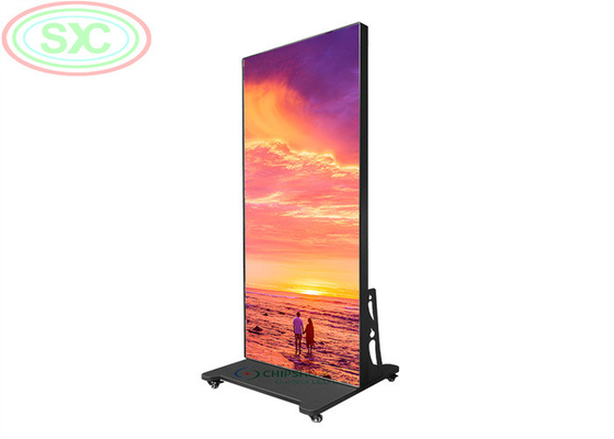 192*96 モジュールの解像度 LEDポスターディスプレイ 680x2000mm スクリーンサイズ SMD2121 顧客の要求に応じたLEDチップ