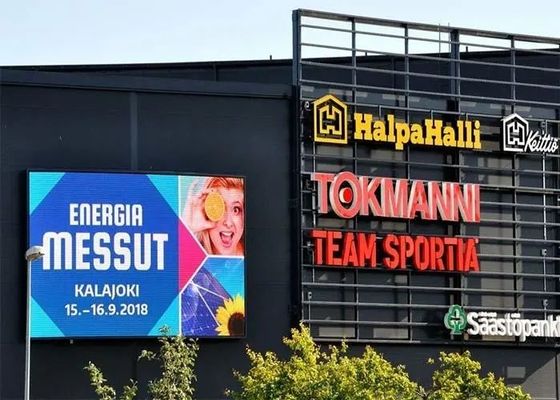 防水IP65継ぎ目が無いLEDスクリーンP5.95の屋外広告の導かれた表示画面