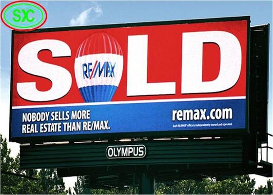 P10多色の大きい屋外の導かれた表示画面はIP65掲示板を防水する