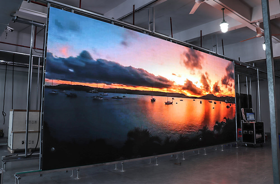インダース P3.91 LED 型 鋳型 アルミ スクリーン 高画質ディスプレイでビジネスニーズを満たす