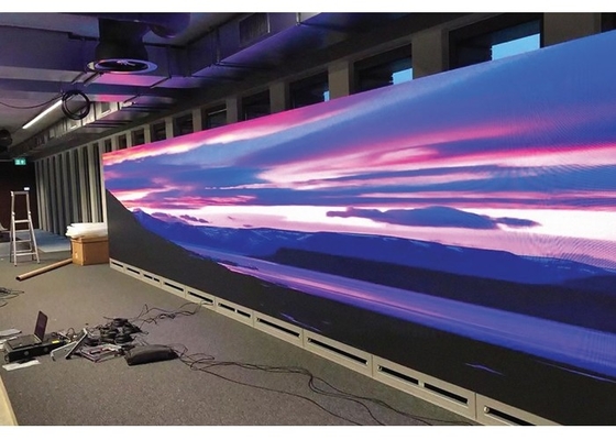 室内・室外用 LED 型アルミスクリーン P3 会議 HD LED ビデオウォール