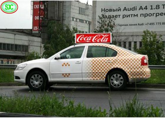 WIFIスマートな導かれた車の印IP65との継ぎ目が無いP4フル カラーのリモート・コントロールは防水する