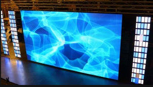 室内P6LEDスクリーン 2400Hz IP43 鋳型アルミ 576*576 キャビネット 室内フルカラーLEDディスプレイ
