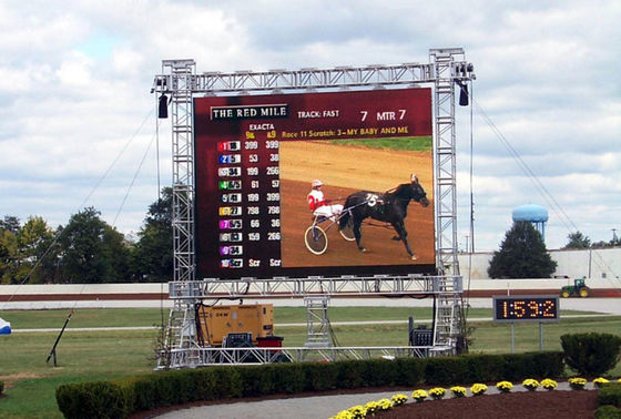 アウトドアレンタル LEDディスプレイ 大きなLEDスクリーン IP65 キャビネットサイズ 960mm x 960mm P1.25 COB