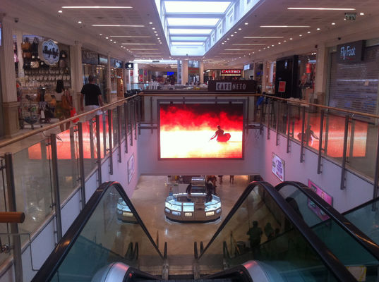 屋内フル カラーP3.91は広告を選別する3840Hzによってカスタマイズされたキャビネット サイズを導いた