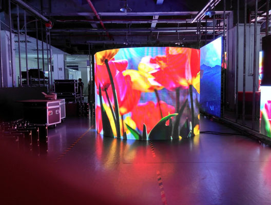 屋内COB P1.5 RGB LEDディスプレイ ピクセル密度62500、SMDフレキシブルLEDスクリーン 3G WIFI屋内フルカラーLEDディスプレイ