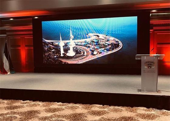 P 3.076 Smd 2121の屋外の導かれたスクリーンはキャビネット960x960mmを5500匹のNit雇う