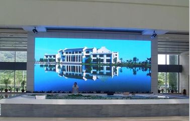 フルカラー室内ビデオ 壁画面 P4 高画質 高ピクセル 2x3m LEDビデオ