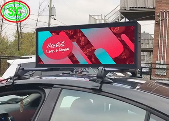 P6 HDリモート・コントロール フル カラーLED車の屋根LEDの印の表示画面のwifi 4g 3g