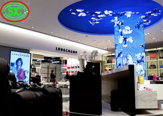 耐久性 柔軟性 柔軟性 フィルム セット LED スクリーン 広告 ビデオ 壁 SMD2525 1R1G1B サイネージ パネル