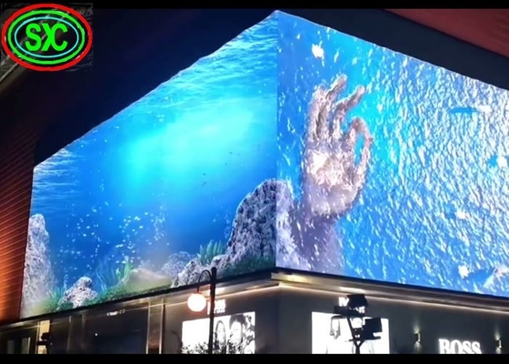 P6 広告 27777 点/平方メートル 屋外 LED 型 鋳型 アルミニウム 576*576MM モジュール サイズ