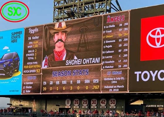 P5 フットボールスタジアム LEDスクリーンディスプレイ フルカラー 屋外防水