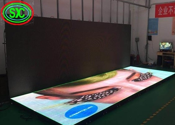 P4.81屋内相互3D LEDのビデオ ダンス・フロアの結婚式、クラブ ダンス・フロア
