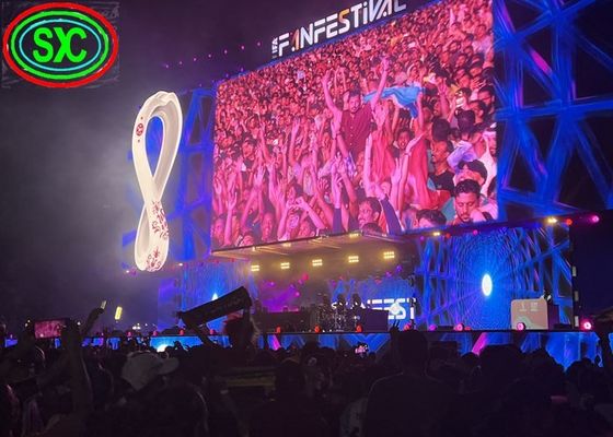 COB P2.5 LEDディスプレイを吊るし 鋳造型アルミキャビネット 40000点/平方メートル