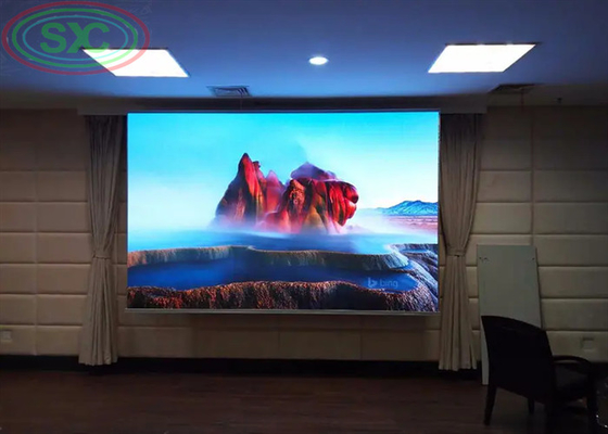 屋外屋内 HDステージ背景 スリム LED ディスプレイ P3.9 レンタル LED ビデオ ウォール