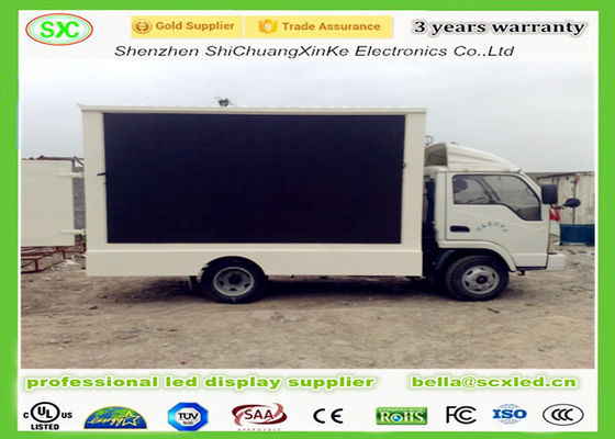 P5 アウトドアモバイルトラック LED ディスプレイ 5mm ピクセルピッチ IP65