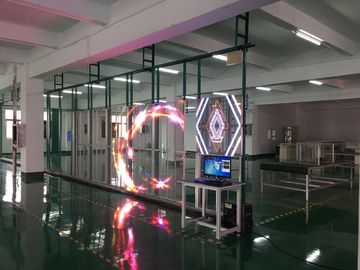 P2.5透明ガラス画面 全色,3G WIFI透明ビデオウォール 明るさ 6000