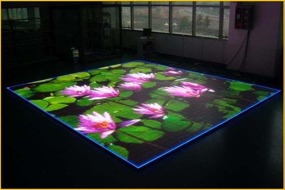 お買い得 SMD 3535 フルカラー LED ダンスフロア 500x500mm キャビネット 4.81mm ピクセルピッチ オンライン