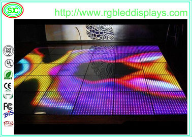 インタラクティブ センシティブ 魅力的な アクリルLED ディスコ ダンスフロア パネル RGB 色の変更