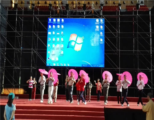 P6 屋外 LED ビルボード 192x192mm IP65 防水 フルカラーディスプレイ