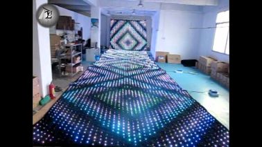 IP65 防水 Dj 3d LED ダンス フロア 結婚式の装飾のためのダンス フロアを照らす