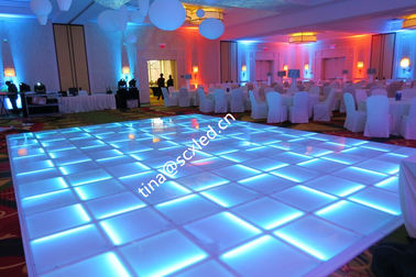 LED ダンス フロア 結婚式 ダンス フロア イベントパーティー用 マグネット 3D LED フルカラーパネル