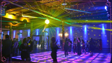 室内 室外 フルカラー 高解像度 軽量 インタラクティブ 防衝突 LED ダンスフロア