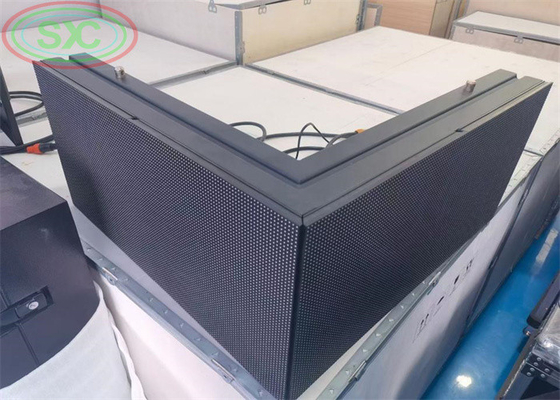 アルミニウム構造およびスマートな制御システムが付いている最も新しい3D肉眼LEDスクリーン