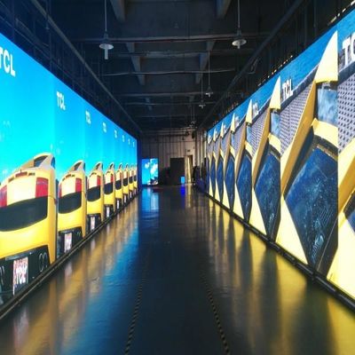 Ultra Slim P3.91 フルカラー 室内 500mm*500mm 高リフレッシュレート LED画面パネル