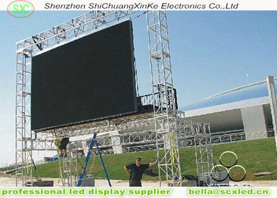 お買い得 P3.91 屋外用 LED 鋳型アルミスクリーン SMD2121 500mm X500mm 標準型鋳型アルミケース 3 年間の保証 オンライン