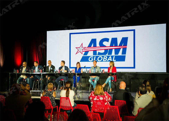 室内のフロントメンテナンス P2.5 レンタル LED ディスプレイ