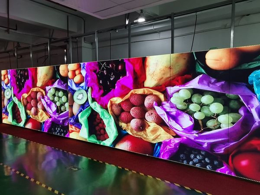 P3.91 室内 フルカラー ハンディング LED ディスプレイ ピクセル密度 40000/Sqm