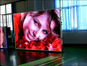 レンタル 鋳造型 アルミスクリーン 曲げられた表面スクリーン HD P10 大型屋外LEDディスプレイ IP65 320*160mm