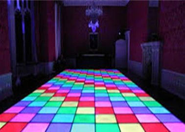 中国 SMD3535 サウンドアクティブ DJ LED ディスコダンスフロア ホワイトビームパネル