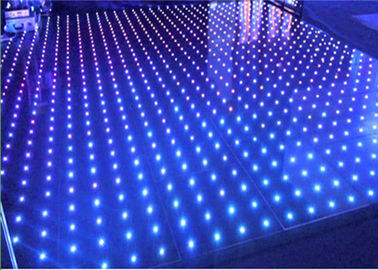 中国 SMD3535 サウンドアクティブ DJ LED ディスコダンスフロア ホワイトビームパネル
