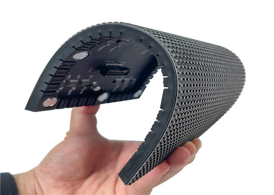 柔らかいソフト P3 P4 P2.5 モジュール 折りたたむ円形 SMD 2121 ソフトサークル ビデオウォール